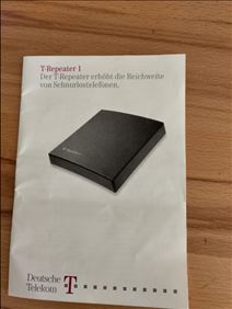 Abbildung: T- Repeater zur größeren Reichweite v. Schnurlos-Telefonen