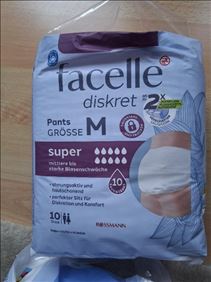 Abbildung: originalverpackte Hygienepants Größe M