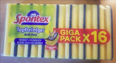 Abbildung: NEU Qualitätsware 16 Spontex Schwämme 