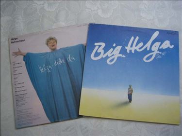 Abbildung: 2 Vinyl-LPs Helga Hahnemann