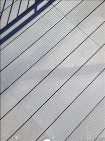 Abbildung: 8 WPC Platten für Terrassenboden gesamt ca. 330 x 180