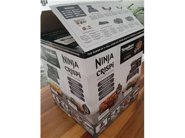Abbildung: NINJA FN101 EU Glas Heissluftftiteuse blau