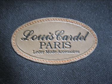 Abbildung: Kultur-Tasche Louis Cardel Paris, sehr gut erhalten