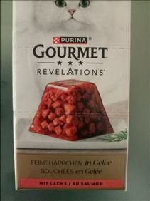 Abbildung: Katzen Futter:GOURMET REVELATIONS Feine Häppchen in Gelée