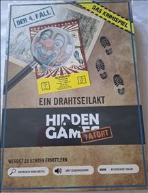 Abbildung: Das Krimispiel, der 4. Fall, Ein Drahtseilakt, unbenutzt