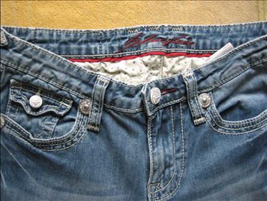 Abbildung: Jeans Gr. 34 Blue Fire, Stone washed