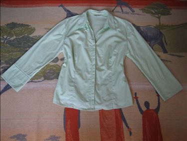 Abbildung: Stretch-Bluse Gr. 38, Otto-Versand, hellgrün