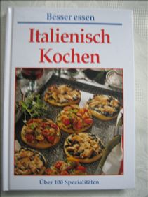 Abbildung: Buch Italienisch kochen, neuwertig