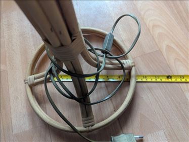 Abbildung: Rattan-Lampe