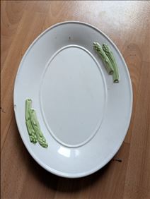 Abbildung: Großer Servierteller für Spargel